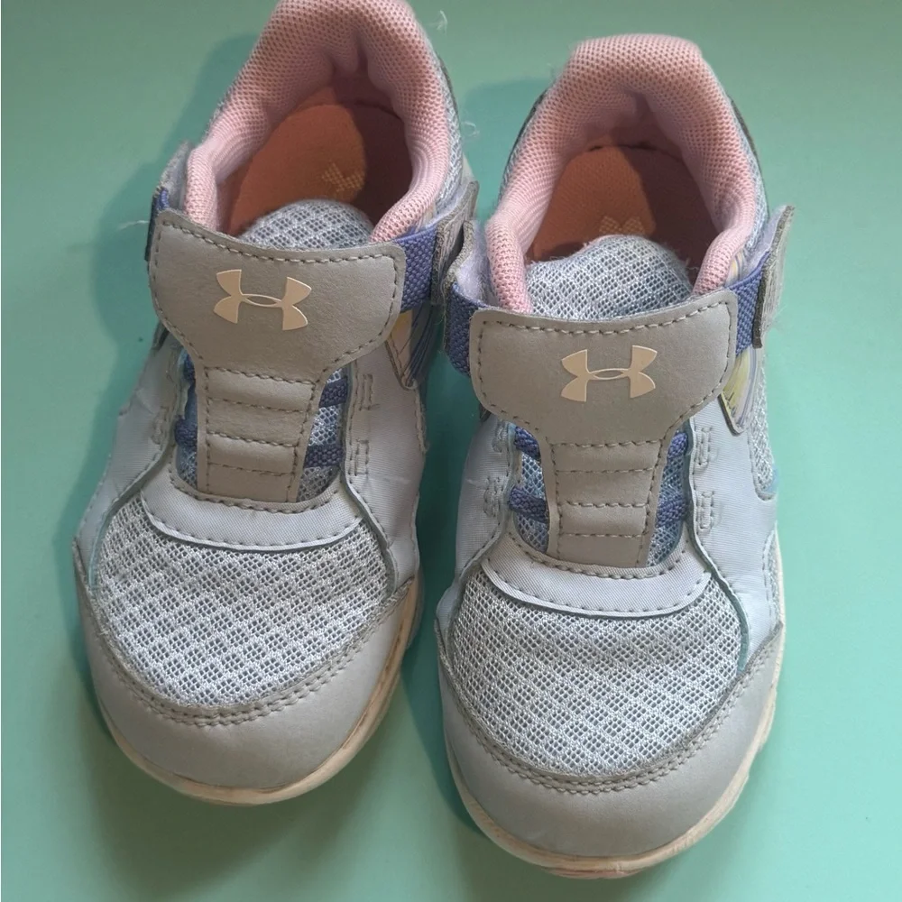 Under Armour Kids' Sneakers in Light Blue‎ and Pink